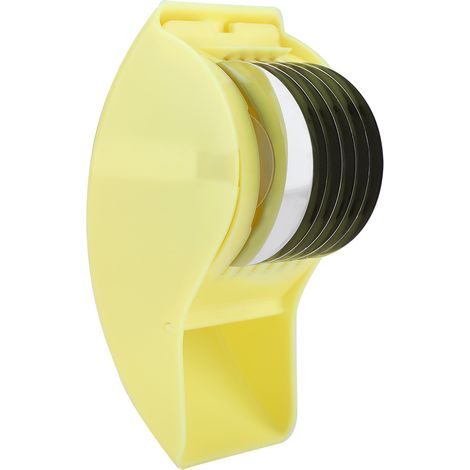 Hachoir à légumes à rouleau en acier inoxydable antirouille (jaune) (1/5)
