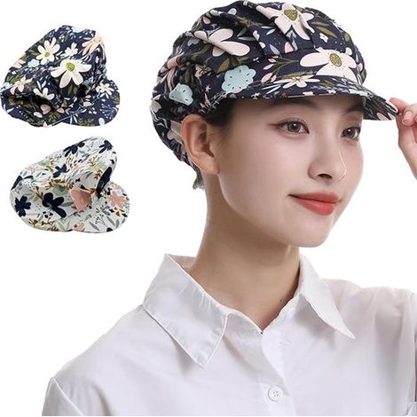 Cappello da chef alto bianco 29 cm – Classico cappello da chef plissettato per uso professionale in cucina, circonferenza della testa 58-60 cm (1/5)