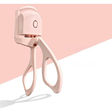 Piega ciglia riscaldato, piega ciglia elettrico resistente, piega ciglia ricaricabile con due impostazioni di temperatura, 2 modalità di riscaldamento, funzione di ricarica rapida - Crezuo (1/4)