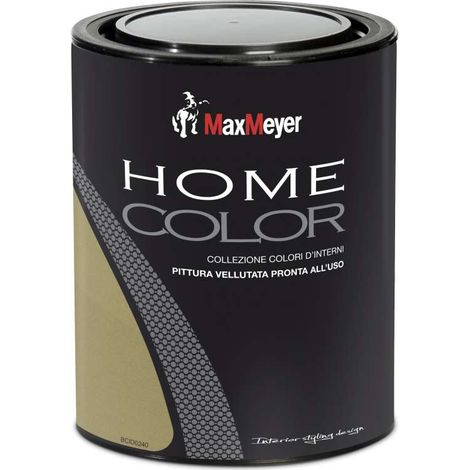 MaxMeyer Idropittura Colorata Superlavabile per Interni, Oro, 0.75L (1/4)