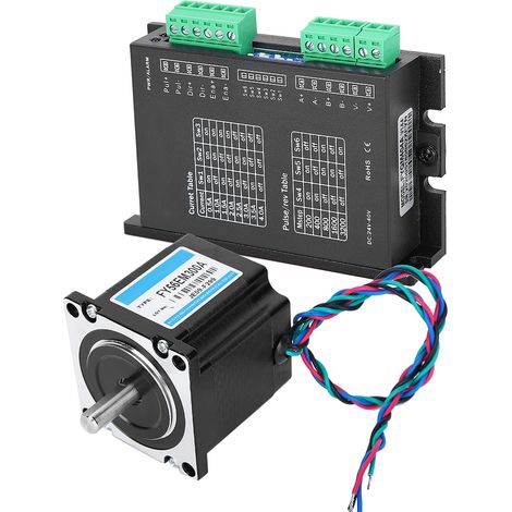 Nema 23 24V/3A Zweiphasen-Schrittmotor mit 1 Nm 1,8°-Steuerung für industrielle Anwendungen (1/5)