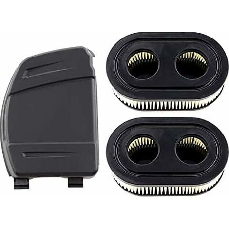 Ulisem Ensemble de 2 Filtres à Air avec Couvercle de Filtre à Air pour Moteurs Briggs & Stratton 550E, 575EX, 575IS, 625EXI, 650EXI, 675EXI, 675IS, Remplace les Pièces 594106, 798339, 798452, 593260. (1/5)