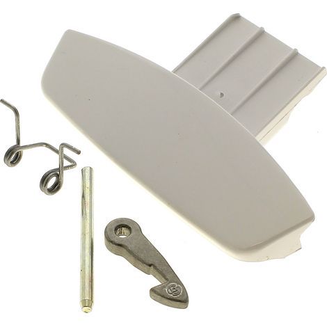 Maniglia bianca c00116576 per lavatrice ariston