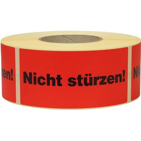 Etiketten Maße 100x100mm Papier rot/gelb Aufdruck Organic Peroxide TRANSPAK (1/2)