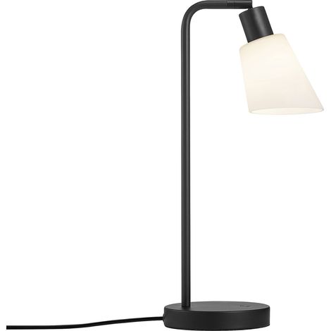 Lampe à poser MOLLI Verrerie Noir, H.46 - IP20 - E14 /Nordlux Intérieur (1/5)