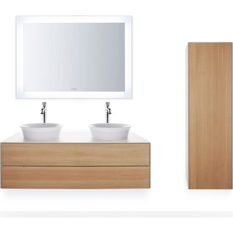 Duravit White Tulip, Waschtischunterbau wandhängend, Breite 1300 (1/4)
