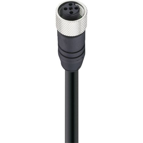 Belden 10974-1 Sensor-/Aktor-Datensteckverbinder, konfektioniert M12 Buchse, gerade 5.00 m Polzahl S
