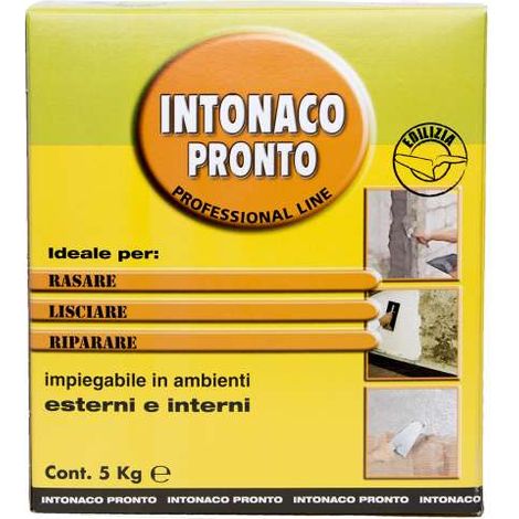 Colorchimica Intonaco Pronto - 5 kg - Per Interni ed Esterni