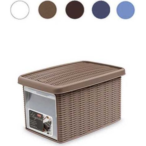 Caja multiusos Elegance Moka 19X29 h 16 Stefanpl