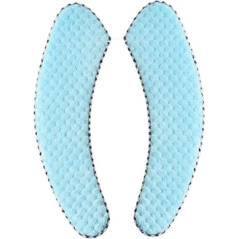 SABIR Abattant WC Paires de Coussinets de Siège de Toilette pour Adultes Épais Rembourrés en Peluche Antidérapant Doux Lavable Coussin de Siège de Toilette Réchauffeur de Salle de Bain avec Ruban Adhé (1/3)