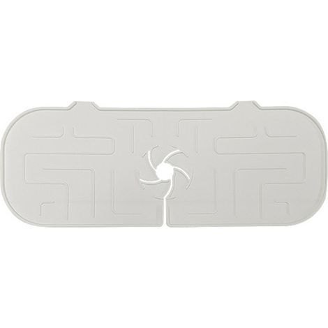 Spritzschutz aus Silikon für Küchenarmaturen, tropffreie Spülbeckenmatte für Bad und Küche (1/5)