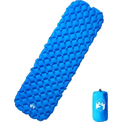 Aufblasbare Isomatte Blau 190x58x6 cm
