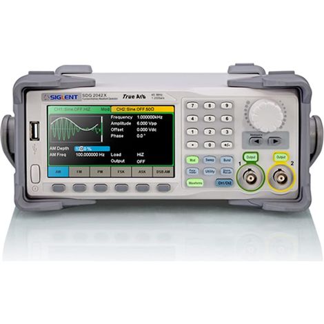 Siglent Technologies SDG2042X Generatori di funzioni di forma d'onda arbitraria, 40 MHz, grigio