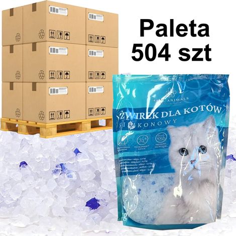 Litière Silice pour Chat Non-agglomérante sans Poussière