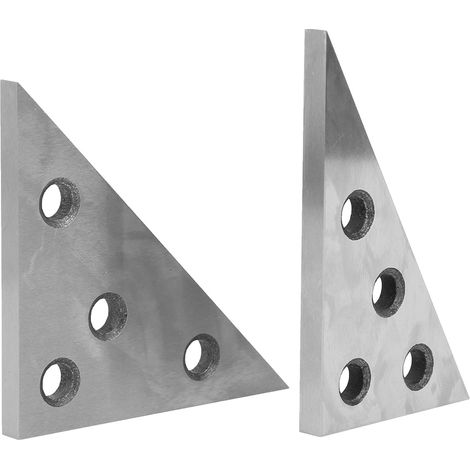 Zweiteiliges Winkelmessgerät aus Manganstahl für Maschinenbauingenieure, hochpräzise und in einer Aufbewahrungsbox. (1/5)