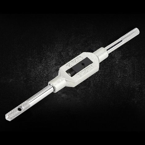 Verstellbarer 130 mm Gewindebolzenhalter, geeignet für metrische Gewindebolzeneinsätze von M1 bis M8. (1/5)