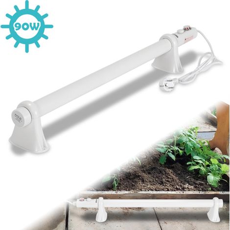TolleTour Ecoheat chauffage Chauffage pour Serre Chauffage de la serre Chauffage de l'abri Grow pour les serres Chauffage de la serre 90W (1/5)