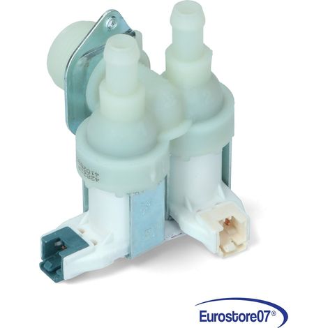 ELETTROVALVOLA DOPPIA 2 VIE 90° LAVATRICE CANDY ZEROWATT HOOVER 41028879