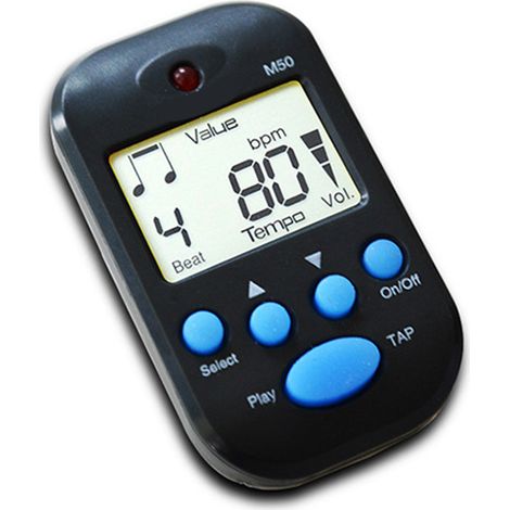 Métronome électronique portable à pince pour piano, violon, guitare et batterie (1/4)