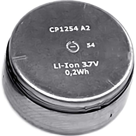 ou 2 piles bouton CP1254 pour écouteurs compatibles Bluetooth. Piles bouton fiables et faciles à remplacer. (1/3)