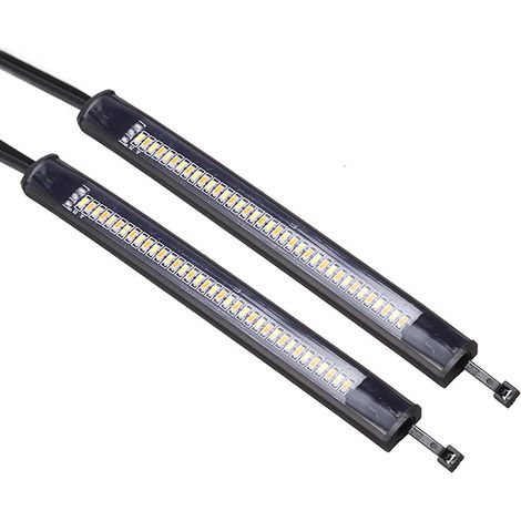 universelle 36-LED-Lichtleisten, Motorradblinker, flexible Anhänger-Rückbremsleuchte