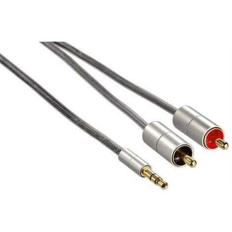 - Câble jack 3,5 2 rca mm longeur 1 m (1/2)