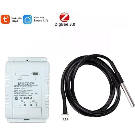 Temperature Controller with Waterproof Probe, Smart Switch (1/4)
