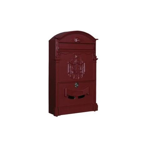 C CASSETTA POSTALE REGIA ROSSO 3003 25,5X9X41CM