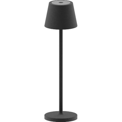 Lampada da tavolo Majestic Gaia 1.8W 140lm 75cm Nero [120455 BK]