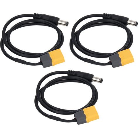 Adaptateur XT60 Mâle vers DC Mâle pour Chargeur Batterie Drone RC (1/5)