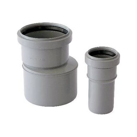 RACCORDO DI PASSAGGIO PVC-PP (IN PVC) Misura: Diam. 110 F x 125 M