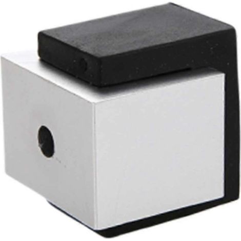 Bürotürstopper, stoßfest, Türhalter, quadratisch, Massivholz, Türdach, WC, Badezimmer, Glastürstopper-3X2.7cm (1/4)