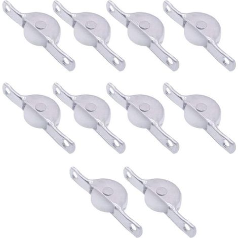 10 Stück Nylon-Schiebetürrollen für den Schrank zu Hause