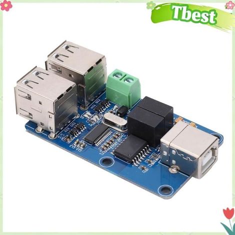 Tbest Isolateur USB à 4 canaux Isolateur USB 4 Canaux, Plug and Play, Aucun Pilote Nécessaire avec Tension outillage module (1/5)