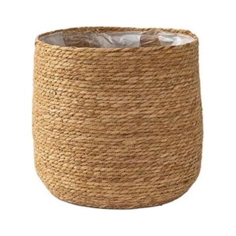 (come mostrato), Vaso di Fiori - SODIAL Tessuto - Rattan - 22 x 23 cm - Stile Boho (1/5)