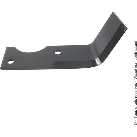 Couteau de fraise sarcleur adaptable droite 200 mm Goldoni CSG200D
