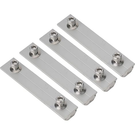 Connecteur de rail en aluminium pour panneaux solaires (1/5)