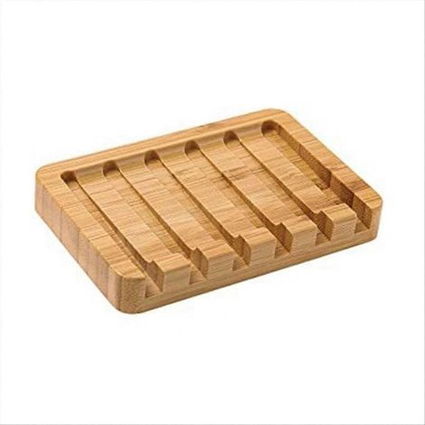Porte-savon en bambou, porte-savon pour douche (1/5)