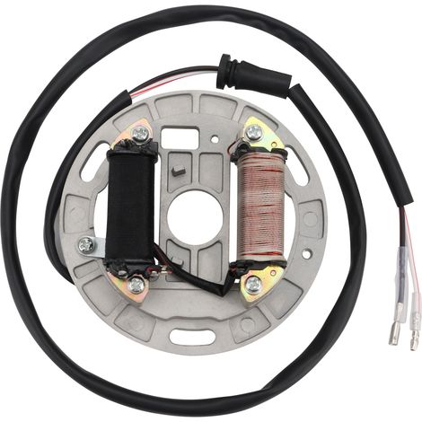 High-performance stator coils, suitable for modifying and upgrading the electrical generator systems of the Suzuki RMZ250 and RMZ450 four-stroke off-road vehicles of the model years 2013-2016.--DTEKGA