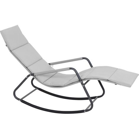 Schaukelliege mit Kissen Aliano grey (1/4)