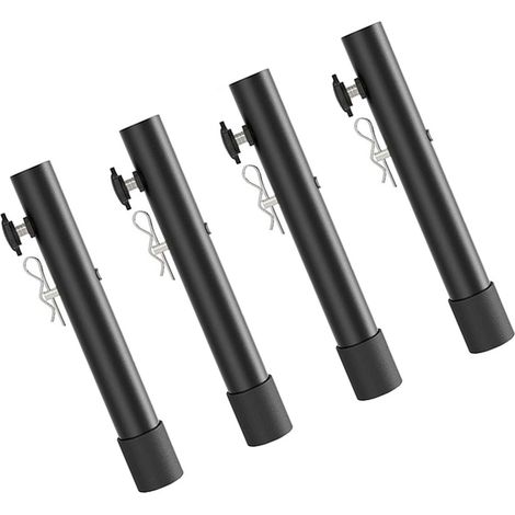 rehausseurs de table pliables, rallonges de pieds de comptoir en acier inoxydable, type B, 7,8 pouces (20 cm) (1/5)