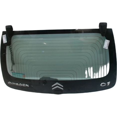 Glace Lunette Arriere CITROEN C1 I Phase 2 2008-2012 [PRODUIT D'OCCASION]♻️1607984280 (1/2)