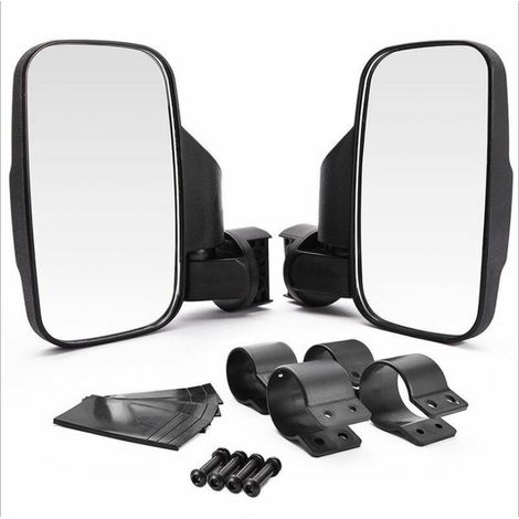 Espejo retrovisor convexo GABRIELLE, vista lateral, espejo lateral modificado para carreras, para UTV/ATV, vehículo todoterreno.