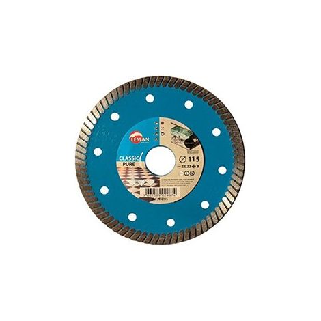 DISQUE DIAM JC CARRELAGE 115X22.23 HT8 Jante continue - 930115 - LEMAN