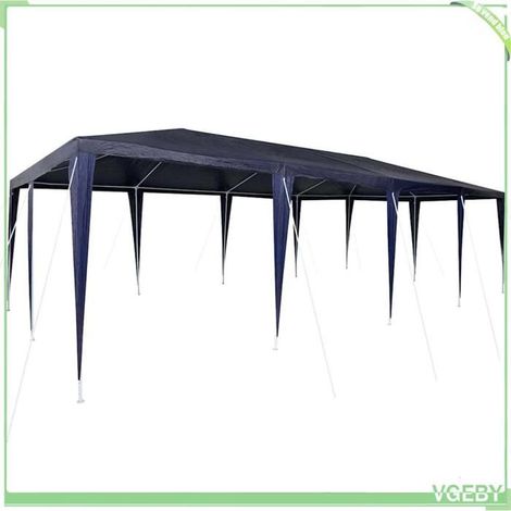 Tente de fête - FAFEICY - 42003438 - Bleu - 8 x 4 m (800×400×266 cm) - Pliable, anti-UV (1/5)