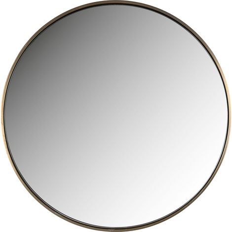 Mirror Mammom Élégance Minimaliste - Argent éclatant avec bordure noire et dorée (1/4)