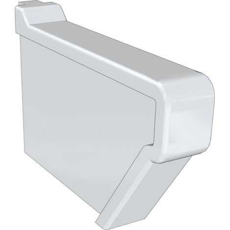 Geberit PUBLICA cubierta para junta sanitaria blanca ajustable