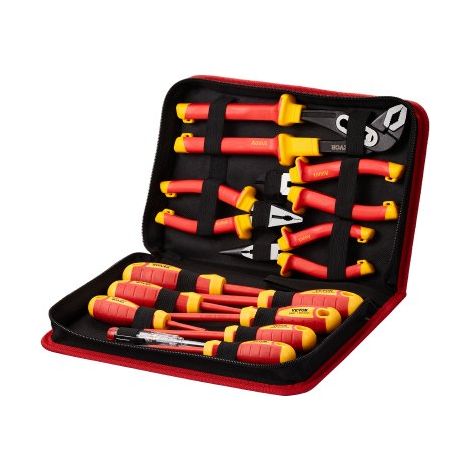 Jeu de Tournevis Isolés 12PCs Ensemble d'Outils Isolés pour (1/5)