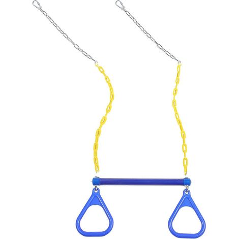 Anneaux de gymnastique pour enfants, ronds et polyvalents, orange, pour le fitness et l'entraînement physique (1 paquet) (1/5)