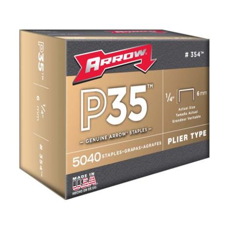 P35 Staples Box 5000 - 6mm - 1/4in